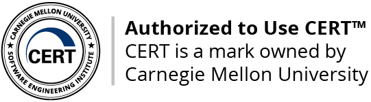Authorized to use CERT(TM)